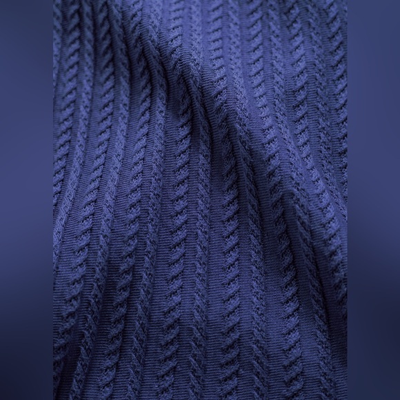 Peruvian Connection Delmara Dress Ultramarine Blue Size XS $349 - Picture 9 of 9